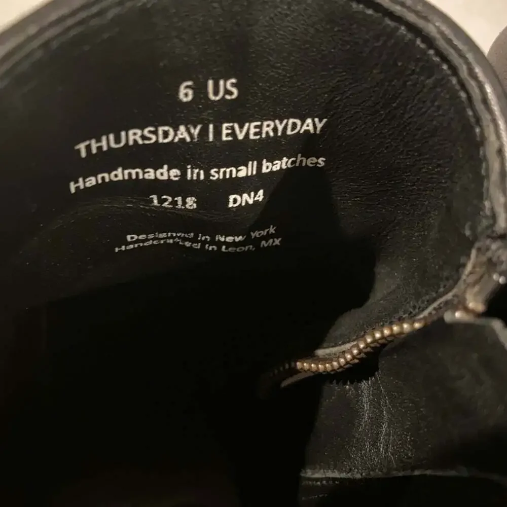 Thursday Boot Company Black Ankle Booties